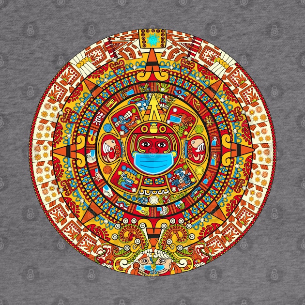 Funny Aztec Calendar 2020 by AllWellia